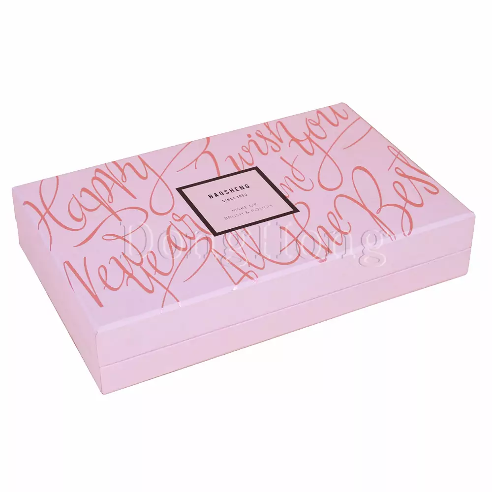 Neck Design Pink Cosmetic Packaging Boxe