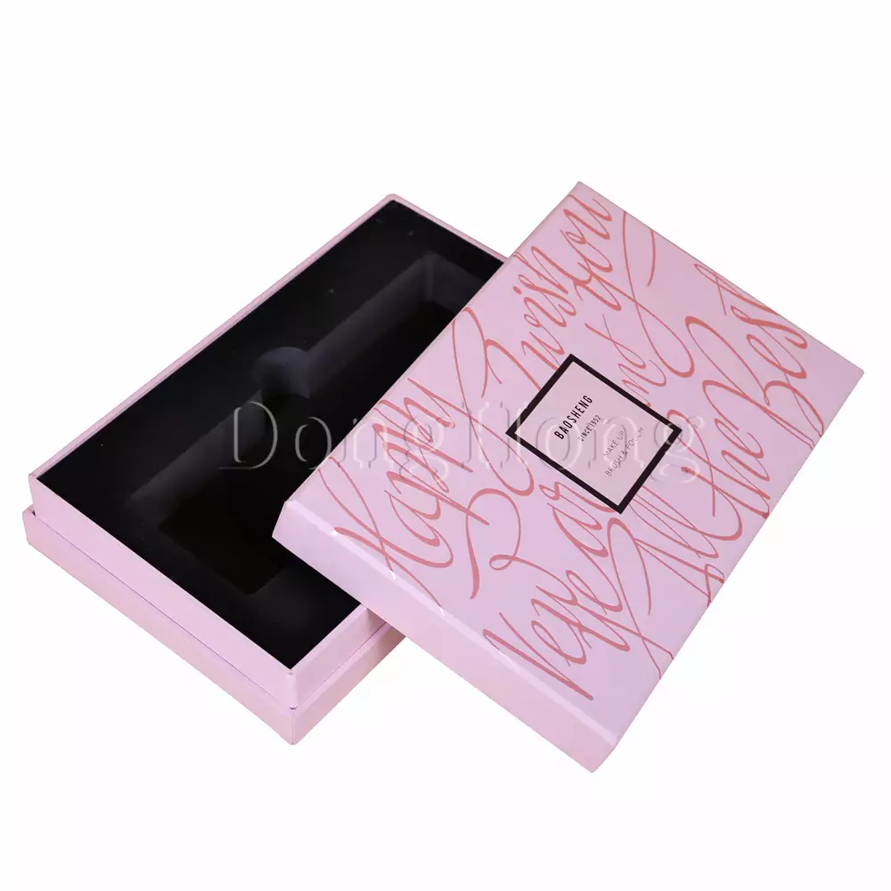 Neck Design Pink Cosmetic Packaging Boxe