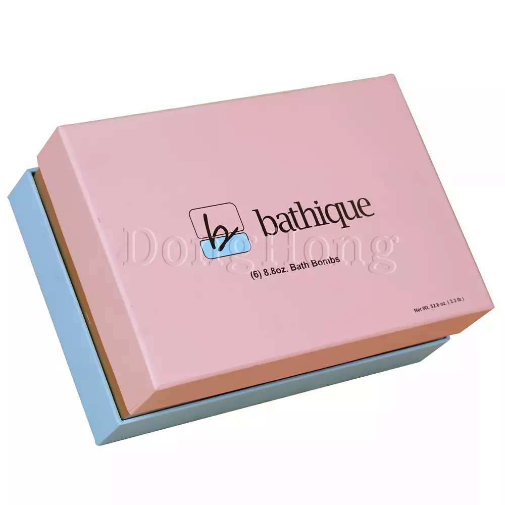 Pantone Printing Bath Bomb Gift Box 