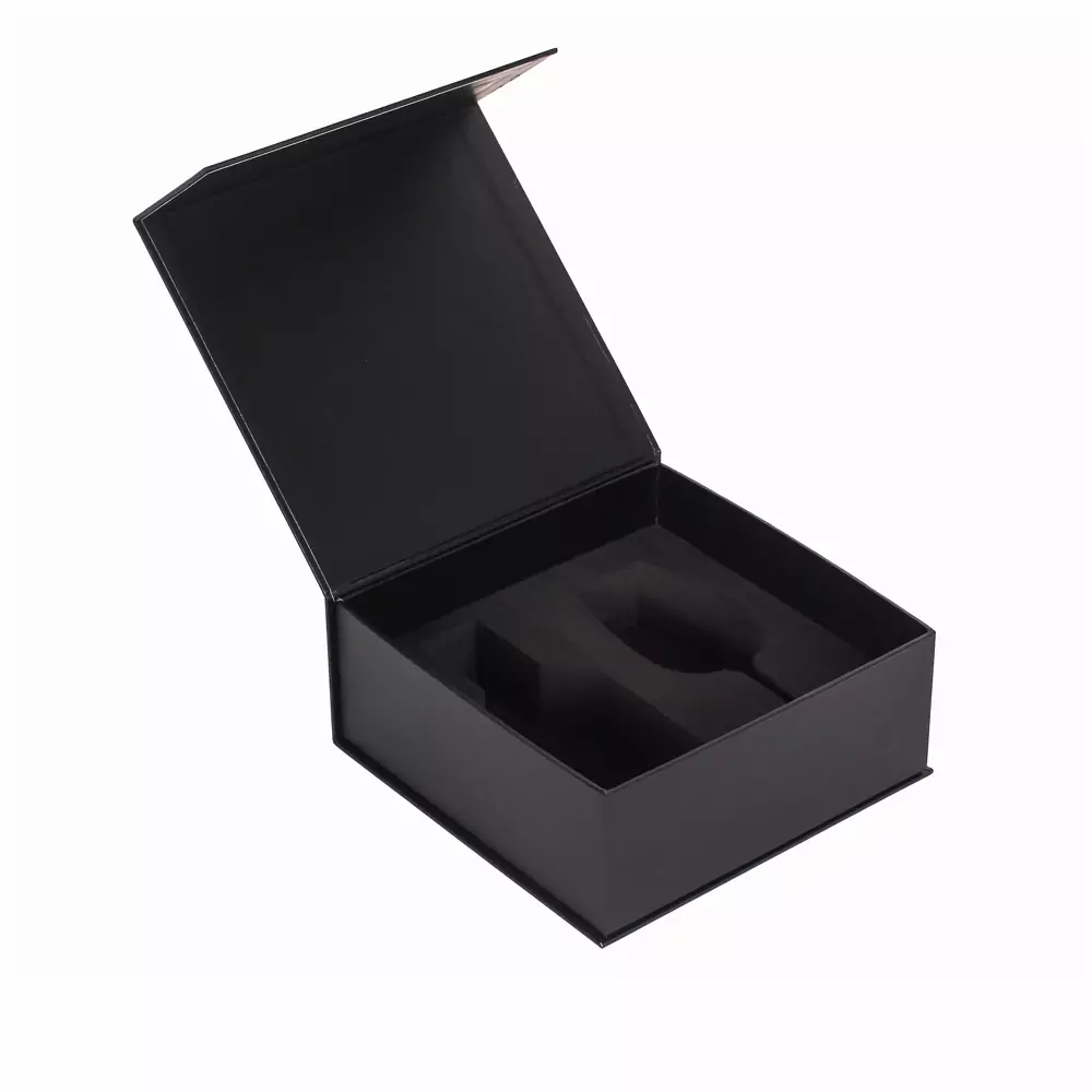 Magnetic Champagne Glass Gift Box with EVA Tray