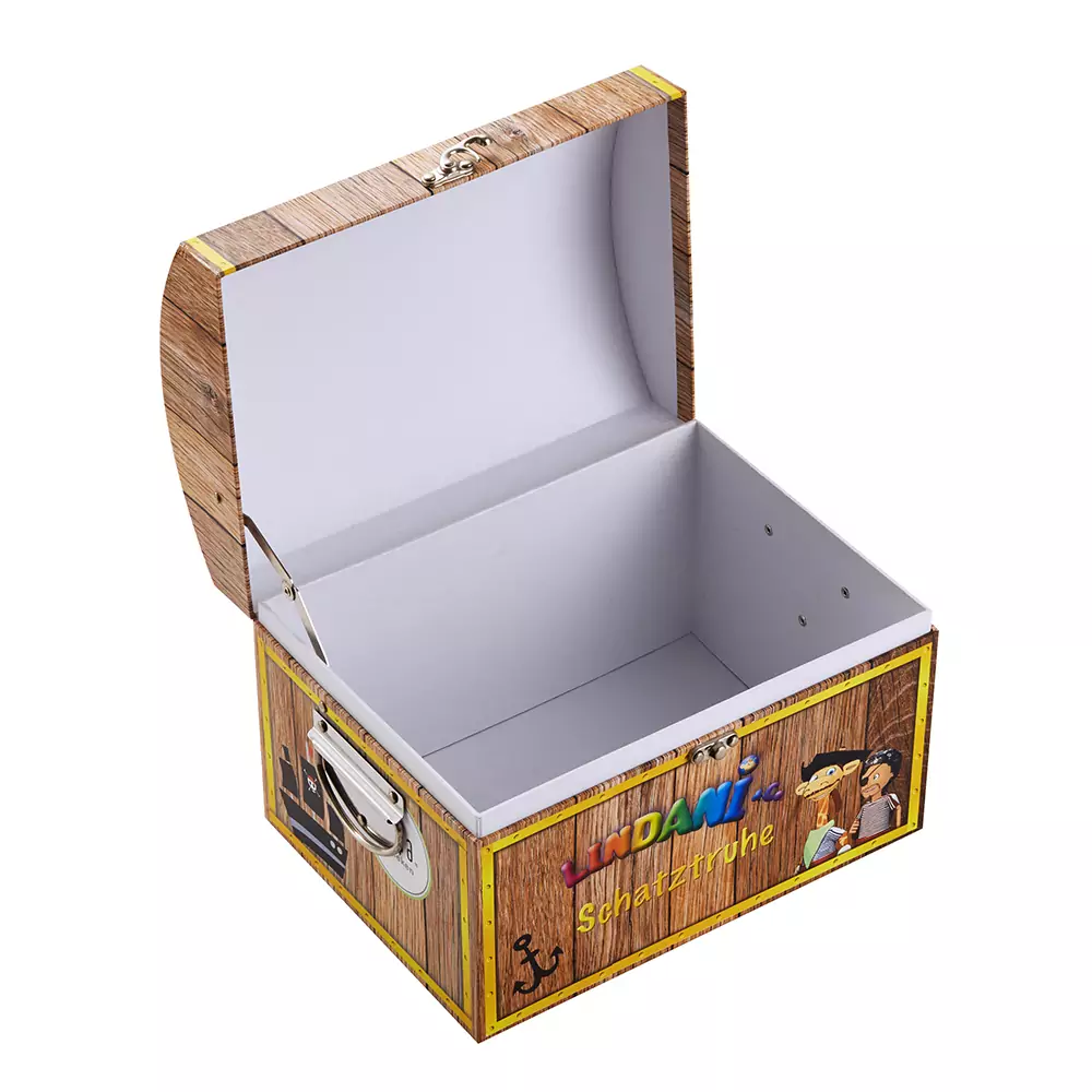 Kids Gift Mini Paper Treasure Chest Box