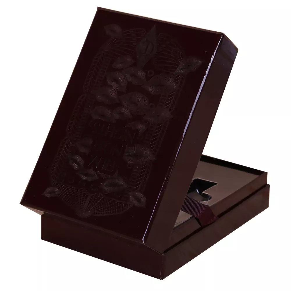 Lighted Unique Hinged Packaging Rigid Box