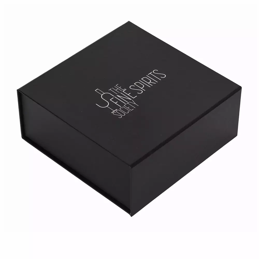 Magnetic Champagne Glass Gift Box with E