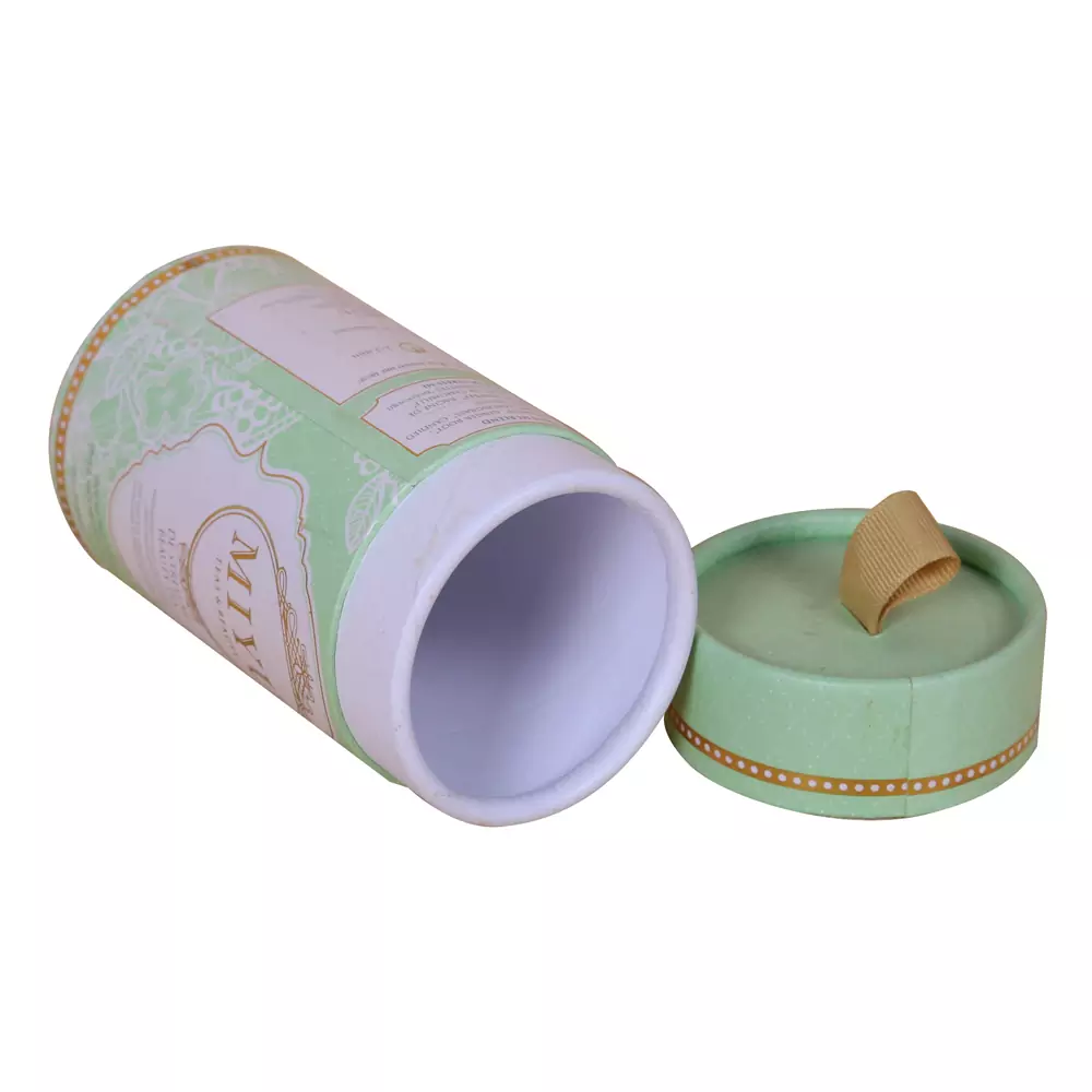 Pearl Paper Tube Packaging Round Boxes