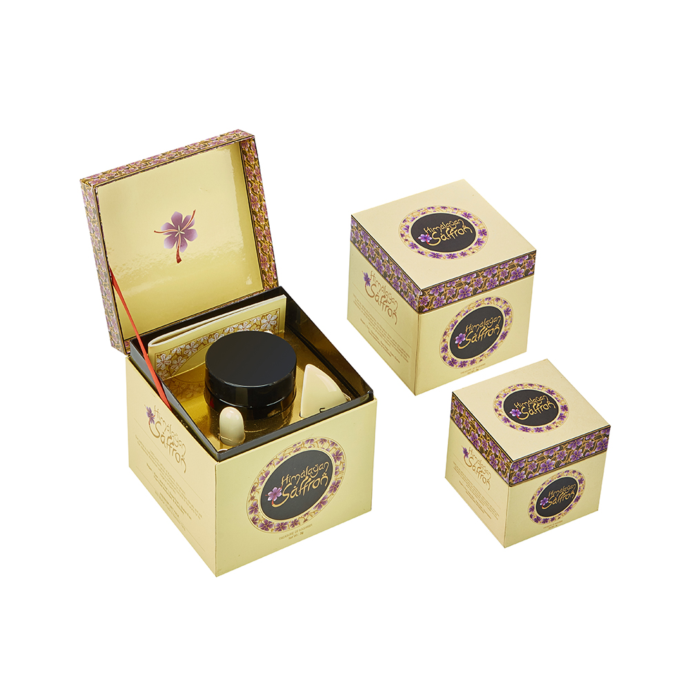 Luxury Perfume Box Paper Inset with Ribbon 