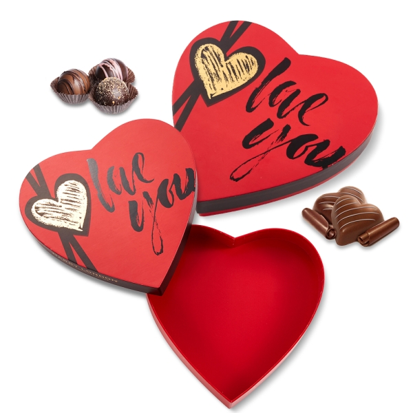 Heart Shaped Chocolate Box