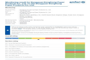 BSCI Certificate